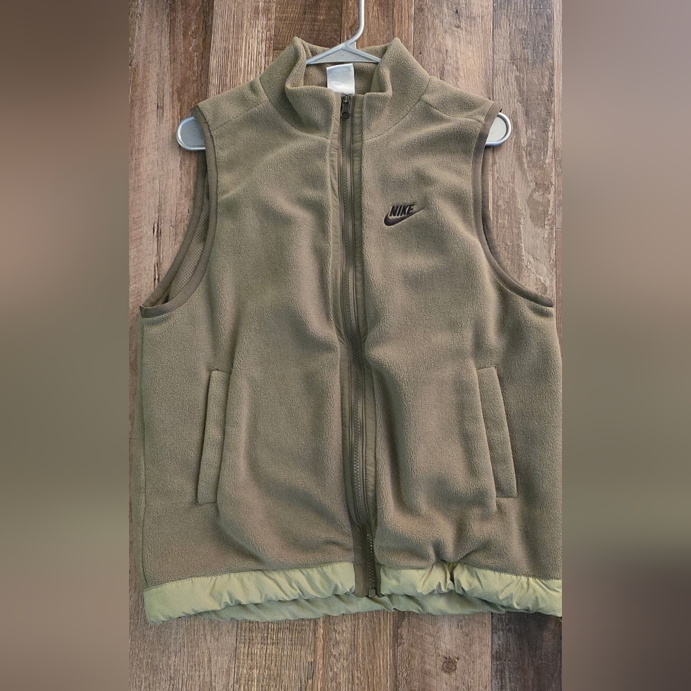 Nike Dark Green Fleece Vest